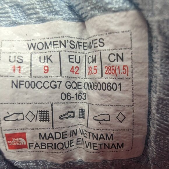 The North Face Women's Ultra Fastpack II Hiking Shoes Size 11 - Picture 5 of 6